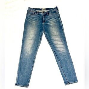 Madewell Women's 10” Roadtripper Skinny Jeans in Light Blue